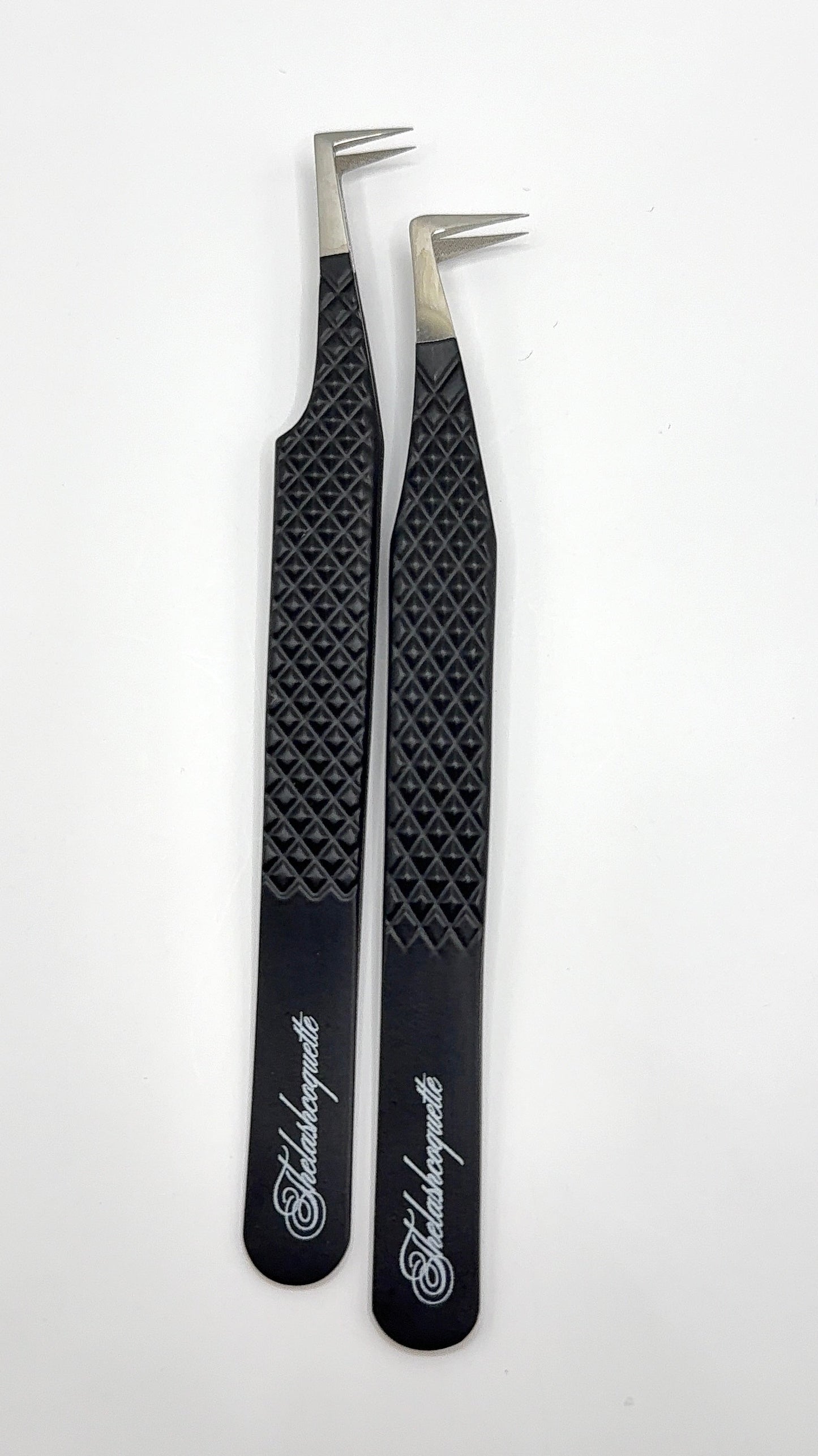 Matte Black Fiber-Tip Tweezers